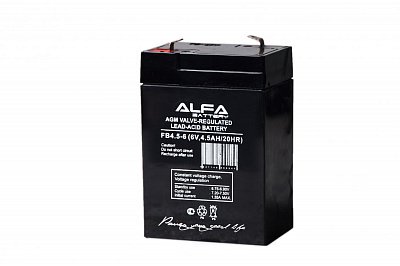 фото ALFA Battery FB 4,5-6 (6V / 4.5Ah)