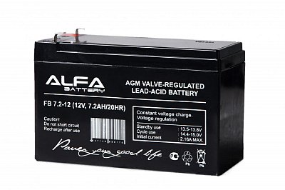 фото ALFA Battery FB 7,2-12 (12V / 7.2Ah)